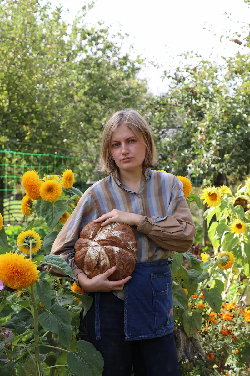 Justine Lebas, boulangère spécialisée en levain naturel